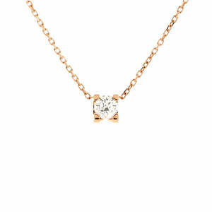 Cartier 0.20-0.29CT C de Cartier Necklace 18K Rose Gold and Diamond